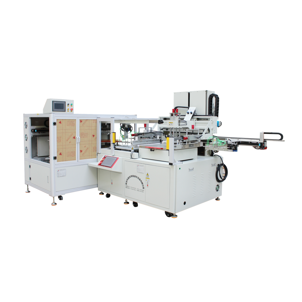 Automatic PET PC Film Tearing Peeling Screen Printing Machine